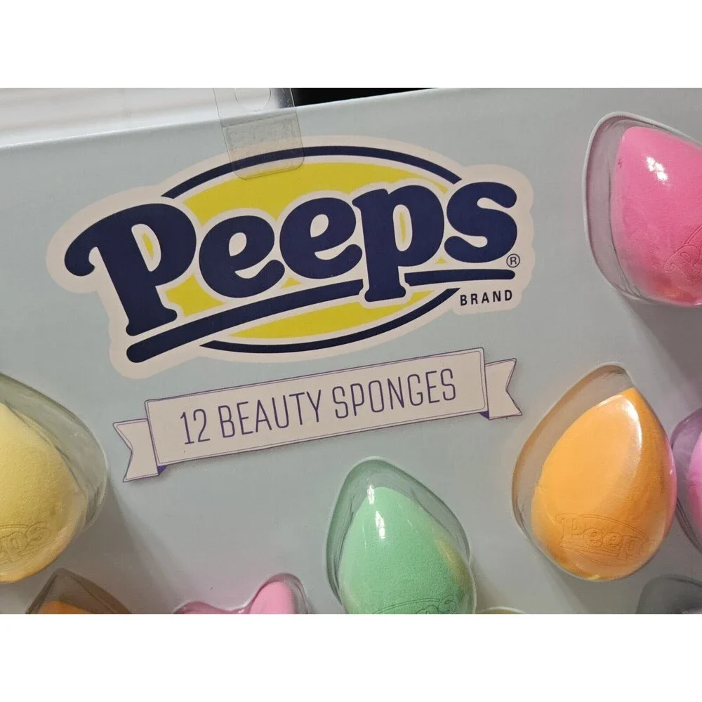 PEEPS Make up Beauty Sponges 12 piece set, NEW